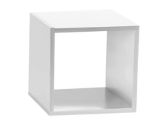 Настенная полка Куба-1 Белый БОНмебель