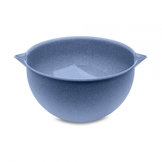 Миска Koziol Palsby L Organic с ручками, 5 л, синяя