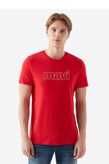 Футболка мужская Mavi 065781-27120 красная XL