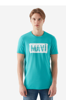 Футболка мужская Mavi 066203-31381 зеленая M