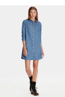 Платье-рубашка женское Mavi 130656-27008 синее L