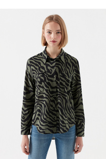 Рубашка женская Mavi 122647-32469 зеленая S