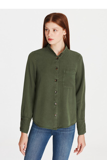 Рубашка женская Mavi 122367-30227 зеленая XS