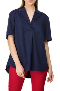 Блуза женская Helmidge 8391 синяя 14