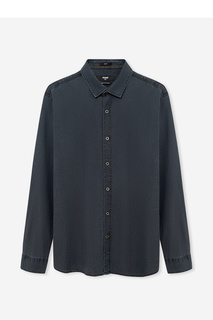 Рубашка мужская Mavi 021460-18790 синяя L