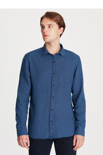 Рубашка мужская Mavi 021412-18790 синяя L