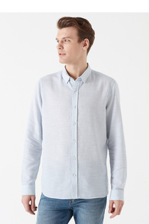 Рубашка мужская Mavi 020579-28436 синяя L