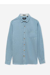 Рубашка мужская Mavi 021596-30709 синяя XL