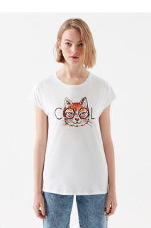 Футболка женская Mavi 168596-620 белая XS