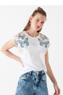 Футболка женская Mavi 168594-620 белая XS