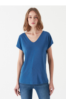 Футболка женская Mavi 168648-31305 синяя XS