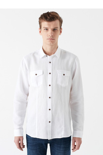 Рубашка мужская Mavi 021199-620 белая XL