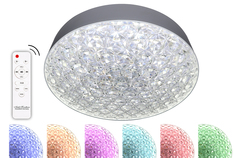 Люстра RGB 60W Natali Kovaltseva, LED LAMPS 81070 Управление с пульта ДУ