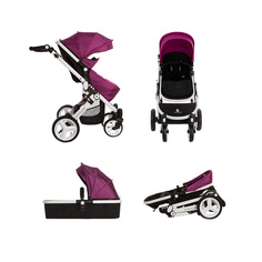 Коляска-трансформер Babyruler ST166 violet