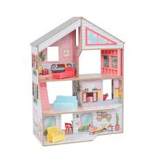 Кукольный домик Чарли, с мебелью 10 элементов KidKraft 10064_KE