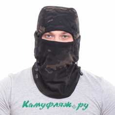 Балаклава-маска Keotica мембрана на флисе multicam black 581019 ONESIZE