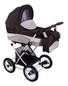 Коляска-трансформер Lonex Julia Barоnessa New шоколадный