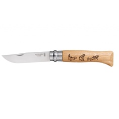 Нож складной Opinel №8 VRI Animalia Trout