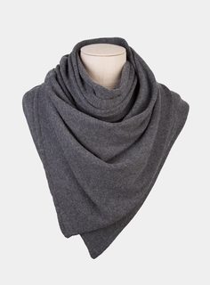 Палантин женский CANOE 4871071 темно-серый