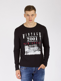 Лонгслив мужской DAIROS GD69300869 черный M