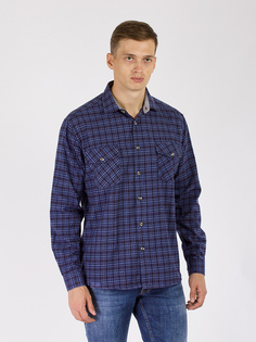 Рубашка мужская DAIROS GD81100417 синяя M