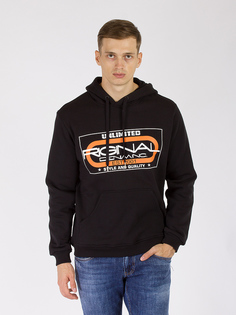 Толстовка мужская DAIROS GD69300878 черная XL