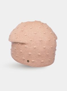 Шапка бини женская Canoe MANGO бежевая