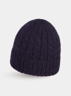 Шапка бини женская Canoe ANDIA темно-синяя