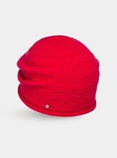 Шапка бини женская Canoe SKYS красная