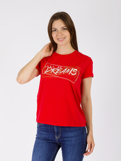 Футболка женская DAIROS GD69300889 красная L