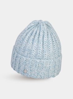 Шапка бини женская Canoe COLORS голубая