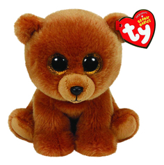 Мягкая игрушка TY Мишка коричневый Brownie, Beanie Babies 20 см