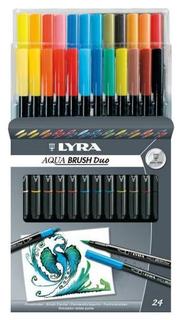Брашпены Lyra Aqua Brush Duo L6521240 24 цвета