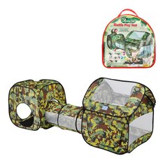 Игровая палатка Sima-Land Секретный объект с тоннелем цвет хаки