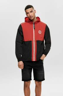 Ветровка мужская ONLY & SONS 22012575 красная M