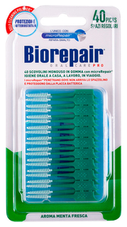 Ершик для зубов Scovolini Monouso in Gomma Regolari 40 шт Biorepair