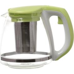 Чайник заварочный AGNESS, 1,1 л, салатовый