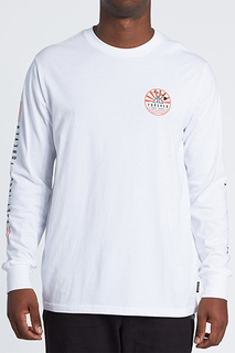Лонгслив Billabong Ai Forever Ls Tee White, белый, XL