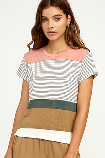 Футболка Rvca Recess, multicolor, XS INT