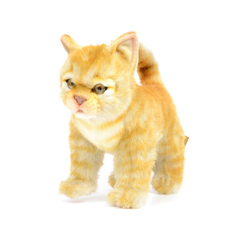 Мягкая игрушка Hansa Котёнок стоящий рыжий, 30 см
