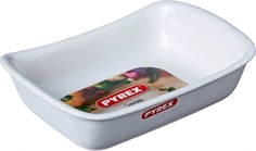 Форма для запекания прямоугольная SUPREME белая 30х20см Pyrex