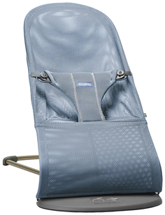 Кресло-шезлонг Baby Bjorn Bliss Mesh голубой 0060.43 BabybjÖrn