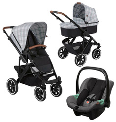 Коляска 3 в 1 FD-Design Salsa 4 Air Fashion Smaragd/Asphalt 12002312008/12002502003