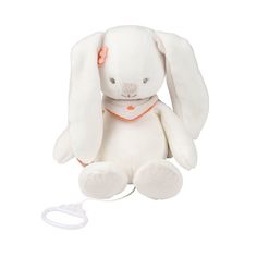 Игрушка мягкая Nattou Musical Soft toy Mia & Basile Кролик музыкальная 562041