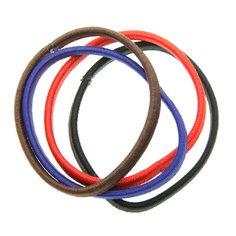 Резинки для волос Dewal Midi плоские цветные 8 шт.