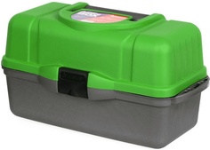 Fishing 3-tray box NISUS green (N-FB-3-G)/ Ящик рыболова трехполочный зеленый NISUS