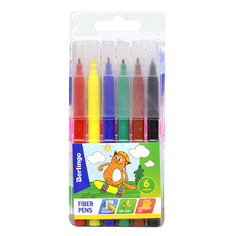 Фломастеры "Жил-был кот", 6 цветов Berlingo