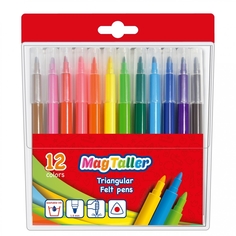 Фломастеры "Trio", 12 цветов Mag Taller