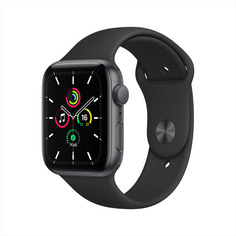 Смарт-часы Apple Watch SE 44mm Space Gray Aluminium Case with Black Sport Band (MYDT2RU/A)