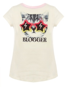 Футболка Choupette 494722 цв.белый р.116